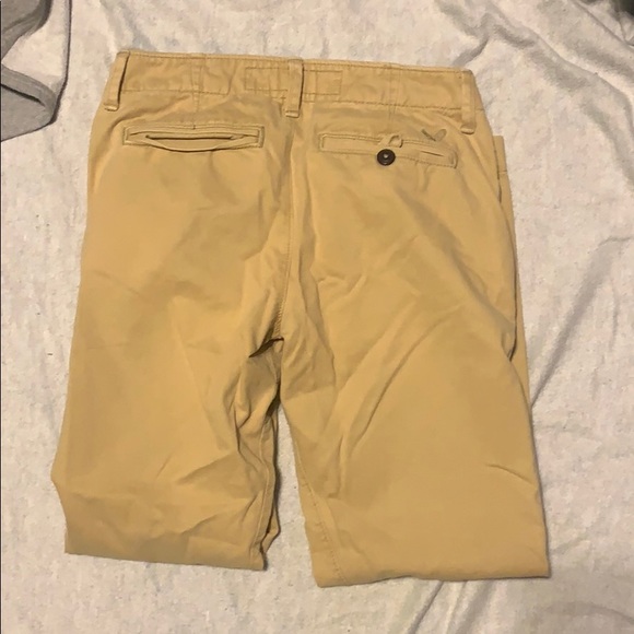 American Eagle 29x30 Original Straight Khaki pants - Picture 3 of 4
